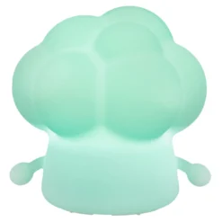 LED-Deko mit Gesicht, Brokkoli, 11 cm
