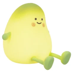 LED-Deko mit Gesicht, Mango, 11 cm