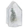 LED-Glashaus, Tanne, 16 cm