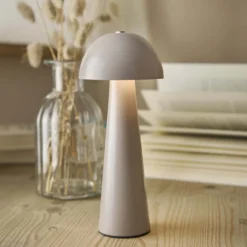 LED-Leuchte Form, grau, 17 cm