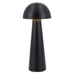 LED-Leuchte Form, schwarz, 17 cm