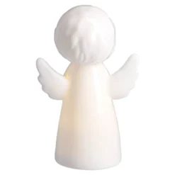 LED-Schutzengel Engel, silber, 12 cm