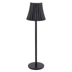 LED-Tischlampe Schirm, schwarz, 28 cm