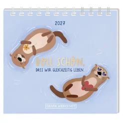 Mini-Tischkalender 2027, Voll schön