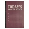 Notizbuch Attack, A5, dunkelbraun