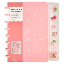 Notizbuch Charms, A5, peach