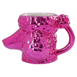 Pflanztopf Pudel, pink, 12 cm