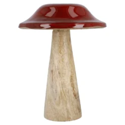Pilz Lasur, Uni, rot, 16 cm