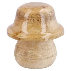 Pilz Natur/Mini, spitz/hellbraun, Höhe 5 cm