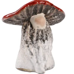Pilz Wichtel, flach/rot, 6.2 cm