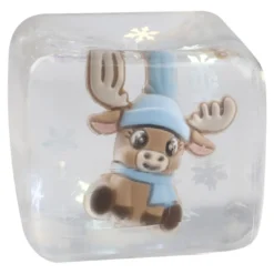 Quetsch-Würfel Xmas, Rentier, 5 cm