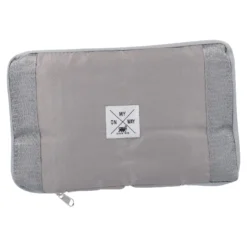 Reisetasche, faltbar, grau, 42 cm