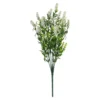 Rispenstrauß Pastell, weiß, 34 cm