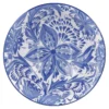 Schale Bali, Blumen/blau, tief, 15.5 cm