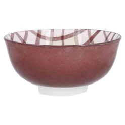 Schale Bali, Karo/lila, tief, 11.5 cm