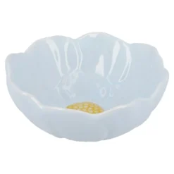 Schale Blüten, hellblau, 9.5 cm