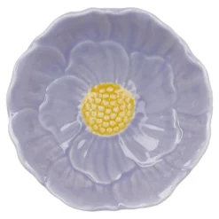 Schale Blüten, violett, 9.5 cm