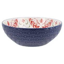 Schale China, Blume Nr. 4, Relief, 20 cm