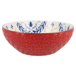 Schale China, Blume Nr. 3, Relief, 20 cm