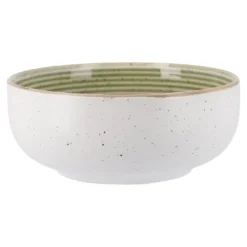 Schale Rille, grün, 11 cm