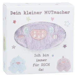 Schlüsselanhänger Mutmacher, lila