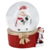 Schneekugel Figur, Schneemann/Sack, 4.5 x 6 cm