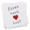 Serviette Essen nach Lust, 20 Stück