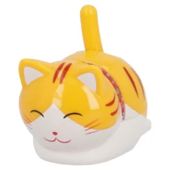 Solar-Katze Wackelschwanz, braun, 11 cm