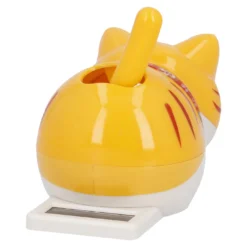 Solar-Katze Wackelschwanz, braun, 11 cm