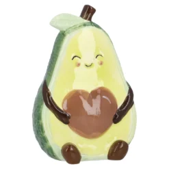 Spardose Frucht, Avocado, 11 x 8.7 x 16 cm