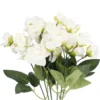 Strauß Minirosen, 21 Blüten, weiß, 29.5 cm