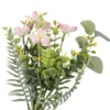 Strauß Wachsblume/Farn, rosa, 37 cm