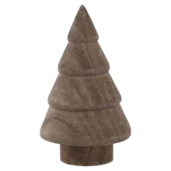 Tanne Stufen, braun/breit, 8 cm