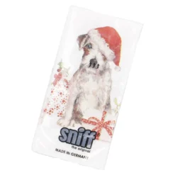 Taschentuch Xmas, Hund, 10 Stück