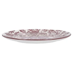 Teller Bali, Blumen/lila, 27 cm
