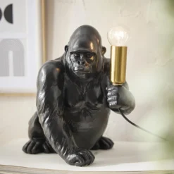 Tischleuchte, Gorilla, 26 cm
