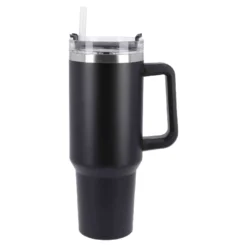 XXL Thermobecher, schwarz, 1200 ml