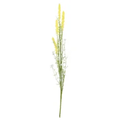 Zweig Wildblumen, Rispen/gelb, 45 cm